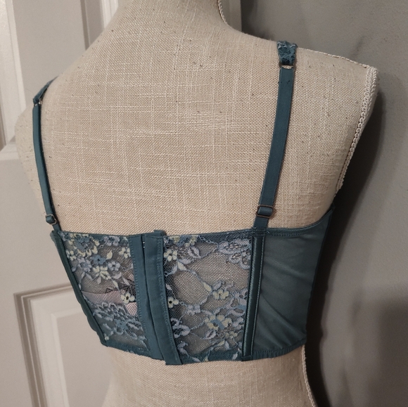 🥰 EUC Victoria's Secret Dream Angels Wicked Unlined Corset Boustier Shapewear - Picture 8 of 16